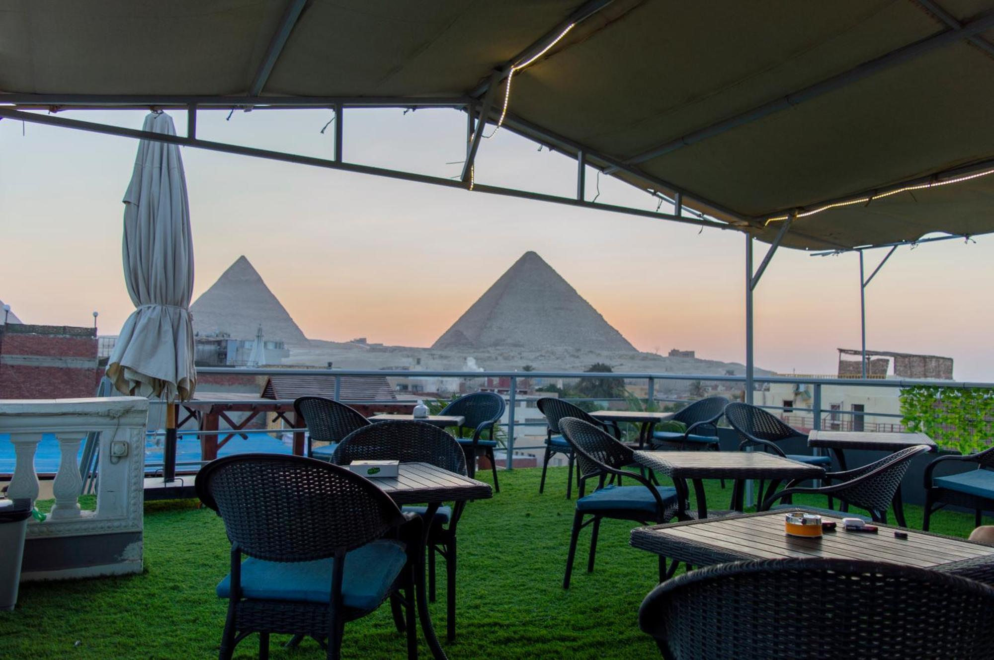 The Pyramids Gate Inn Kafret el-Gabal Zewnętrze zdjęcie