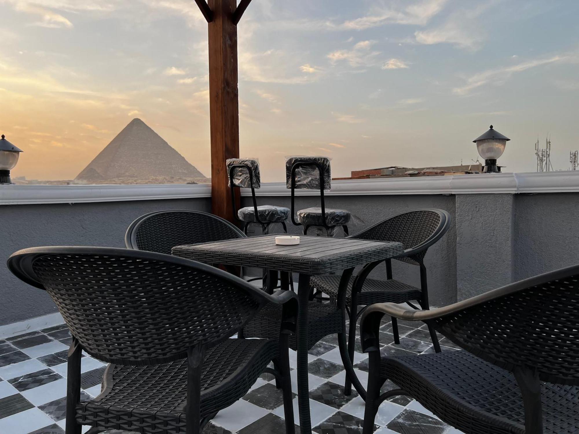 The Pyramids Gate Inn Kafret el-Gabal Zewnętrze zdjęcie